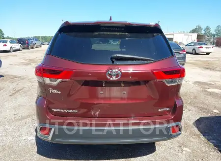 TOYOTA HIGHLANDER 2019 vin 5TDYZRFH0KS335558 from auto auction Iaai