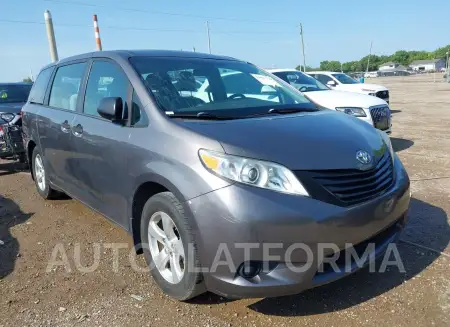 Toyota Sienna 2017 2017 vin 5TDZZ3DC6HS837816 from auto auction Iaai