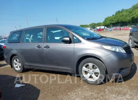 TOYOTA SIENNA 2017 vin 5TDZZ3DC6HS837816 from auto auction Iaai