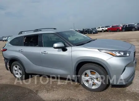 TOYOTA HIGHLANDER 2020 vin 5TDZZRAH2LS015784 from auto auction Iaai