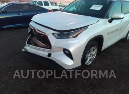 TOYOTA HIGHLANDER 2022 vin 5TDZZRAH3NS558791 from auto auction Iaai