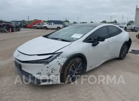 TOYOTA PRIUS 2023 vin JTDADABU5P3001006 from auto auction Iaai