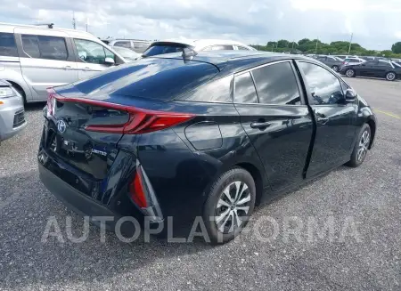 TOYOTA PRIUS PRIME 2021 vin JTDKAMFP8M3184190 from auto auction Iaai