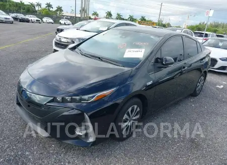 TOYOTA PRIUS PRIME 2021 vin JTDKAMFP8M3184190 from auto auction Iaai