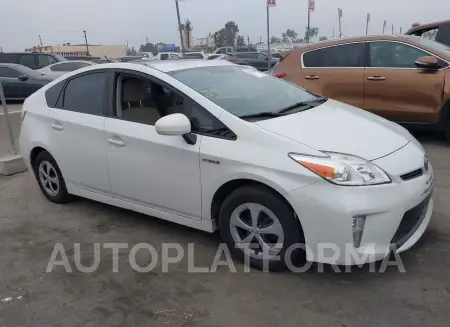 Toyota Prius 2015 2015 vin JTDKN3DU8F1900009 from auto auction Iaai