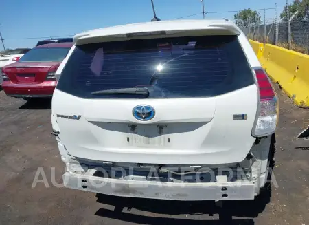 TOYOTA PRIUS V 2017 vin JTDZN3EUXHJ058113 from auto auction Iaai