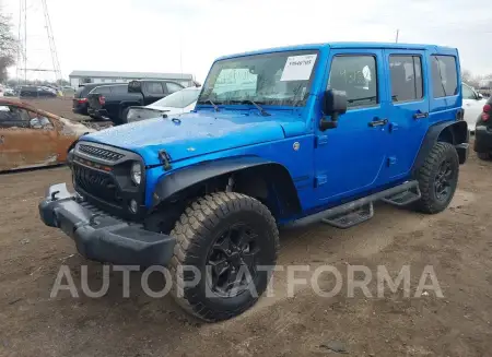 JEEP WRANGLER UNLIMITED 2016 vin 1C4BJWDG7GL136229 from auto auction Iaai