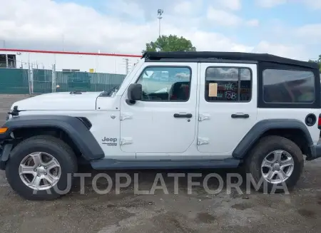 JEEP WRANGLER UNLIMITED 2019 vin 1C4HJXDG3KW516899 from auto auction Iaai