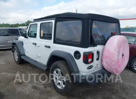 JEEP WRANGLER UNLIMITED 2019 vin 1C4HJXDG3KW516899 from auto auction Iaai