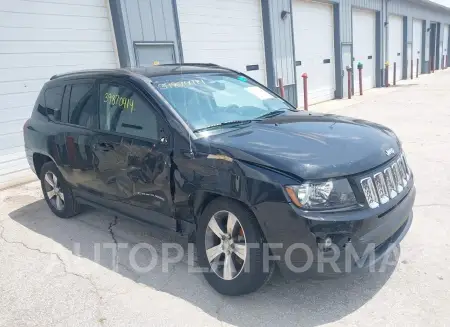 Jeep Compass 2016 2016 vin 1C4NJDEB9GD709257 from auto auction Iaai