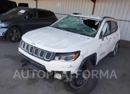 JEEP COMPASS 2018 vin 3C4NJCCB2JT407033 from auto auction Iaai