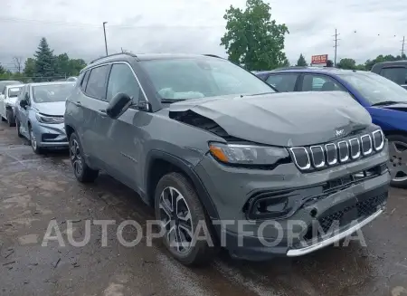 Jeep Compass 2022 2022 vin 3C4NJDCB1NT158445 from auto auction Iaai