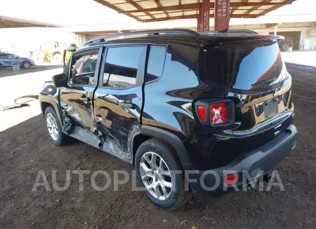 JEEP RENEGADE 2018 vin ZACCJABB6JPG89469 from auto auction Iaai