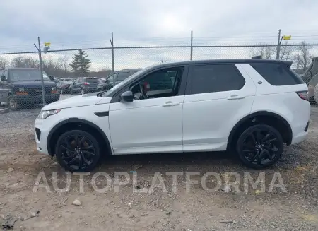 LAND ROVER DISCOVERY SPORT 2018 vin SALCT2SX1JH749718 from auto auction Iaai