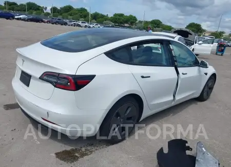 TESLA MODEL 3 2021 vin 5YJ3E1EA4MF046458 from auto auction Iaai