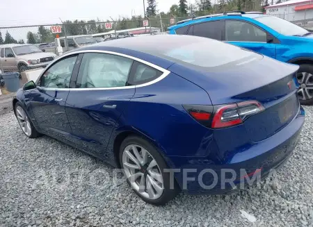 TESLA MODEL 3 2018 vin 5YJ3E1EA5JF033410 from auto auction Iaai