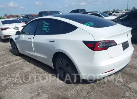 TESLA MODEL 3 2023 vin 5YJ3E1EA5PF698655 from auto auction Iaai