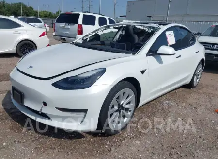 TESLA MODEL 3 2023 vin 5YJ3E1EA6PF484368 from auto auction Iaai