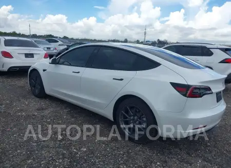 TESLA MODEL 3 2023 vin 5YJ3E1EA6PF570456 from auto auction Iaai