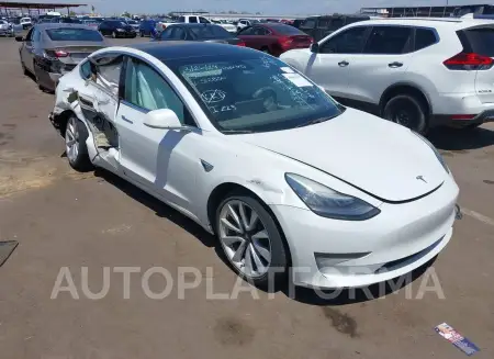 Tesla Model 3 2019 2019 vin 5YJ3E1EB9KF512830 from auto auction Iaai