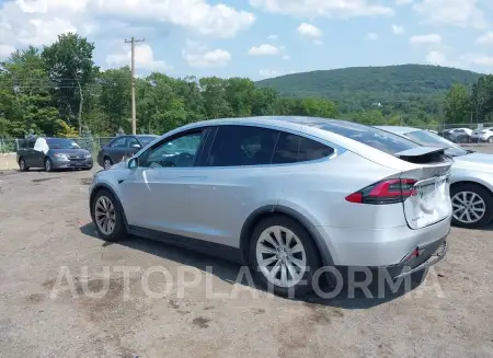 TESLA MODEL X 2017 vin 5YJXCDE23HF067843 from auto auction Iaai