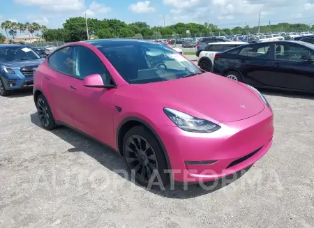 Tesla Model Y 2023 2023 vin 7SAYGDEE2PA128861 from auto auction Iaai