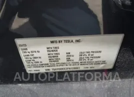 TESLA MODEL Y 2023 vin 7SAYGDEE2PA128861 from auto auction Iaai