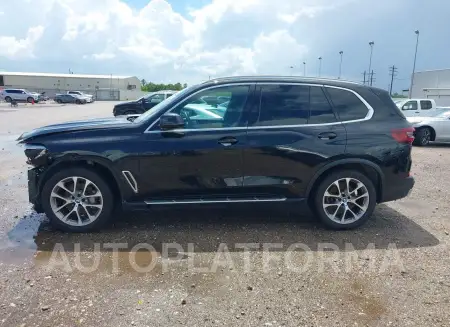 BMW X5 2021 vin 5UXCR4C01M9G10725 from auto auction Iaai