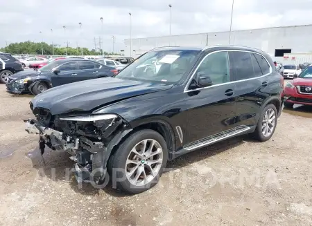 BMW X5 2021 vin 5UXCR4C01M9G10725 from auto auction Iaai