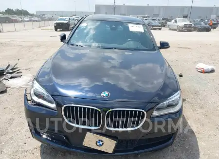 BMW 750I 2015 vin WBAYA8C51FD825369 from auto auction Iaai