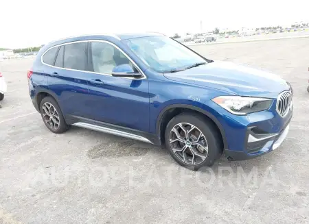 BMW X1 2021 2021 vin WBXJG7C02M5U13165 from auto auction Iaai