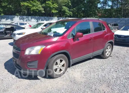 CHEVROLET TRAX 2016 vin 3GNCJLSB9GL228643 from auto auction Iaai