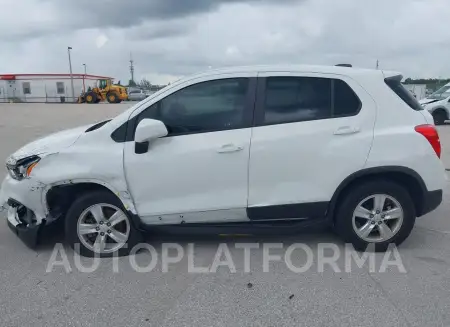 CHEVROLET TRAX 2020 vin KL7CJKSBXLB058708 from auto auction Iaai