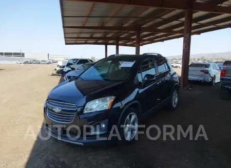 CHEVROLET TRAX 2015 vin KL7CJNSB5FB059108 from auto auction Iaai