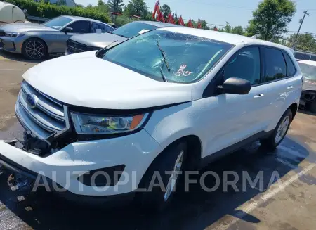 FORD EDGE 2016 vin 2FMPK3G92GBB55863 from auto auction Iaai