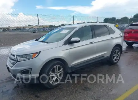 FORD EDGE 2015 vin 2FMTK3K9XFBC05736 from auto auction Iaai