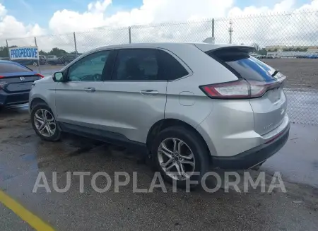 FORD EDGE 2015 vin 2FMTK3K9XFBC05736 from auto auction Iaai