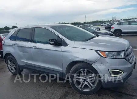 FORD EDGE 2015 vin 2FMTK3K9XFBC05736 from auto auction Iaai