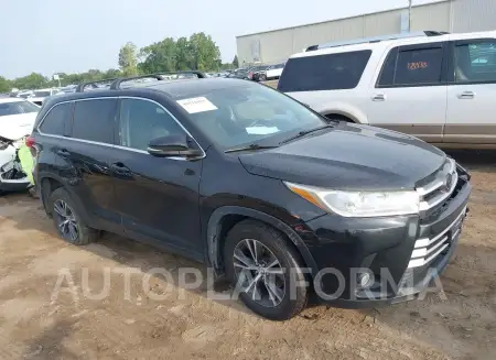 Toyota Highlander 2018 2018 vin 5TDBZRFH5JS805720 from auto auction Iaai