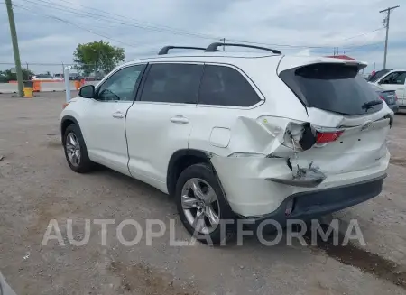 TOYOTA HIGHLANDER 2016 vin 5TDDKRFH3GS241183 from auto auction Iaai