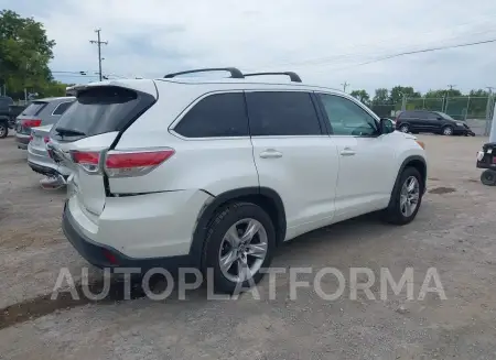 TOYOTA HIGHLANDER 2016 vin 5TDDKRFH3GS241183 from auto auction Iaai