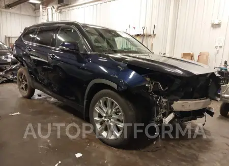 Toyota Highlander 2020 2020 vin 5TDDZRBH6LS003954 from auto auction Iaai