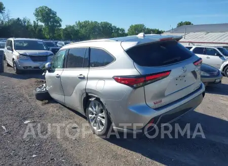 TOYOTA HIGHLANDER 2021 vin 5TDDZRBH9MS559130 from auto auction Iaai