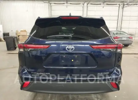 TOYOTA HIGHLANDER 2021 vin 5TDGZRBH2MS073062 from auto auction Iaai