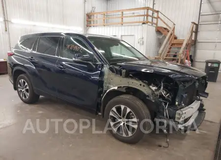 TOYOTA HIGHLANDER 2021 vin 5TDGZRBH2MS073062 from auto auction Iaai