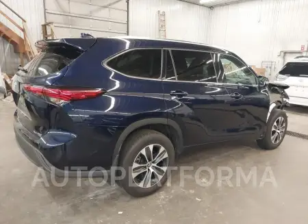 TOYOTA HIGHLANDER 2021 vin 5TDGZRBH2MS073062 from auto auction Iaai