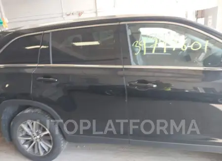 TOYOTA HIGHLANDER 2019 vin 5TDJZRFH0KS596285 from auto auction Iaai