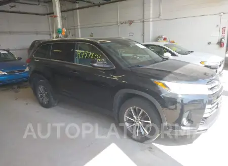 TOYOTA HIGHLANDER 2019 vin 5TDJZRFH0KS596285 from auto auction Iaai