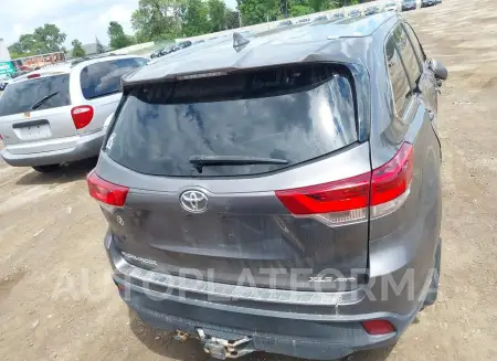 TOYOTA HIGHLANDER 2019 vin 5TDJZRFH2KS927304 from auto auction Iaai