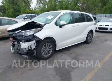 TOYOTA SIENNA 2023 vin 5TDKSKFC3PS075590 from auto auction Iaai